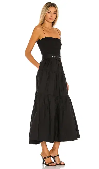 L'Academie The Nour Midi Dress | Thumbnail 2 L'Academie The Nour Midi Dress | Thumbnail 2