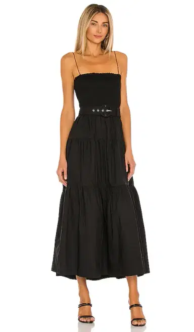 L'Academie The Nour Midi Dress | Thumbnail 1 L'Academie The Nour Midi Dress | Thumbnail 1