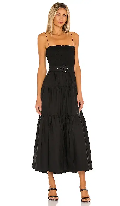 L'Academie The Nour Midi Dress