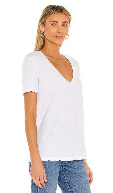 Monrow Oversized V Neck Tee | Thumbnail 2 Monrow Oversized V Neck Tee | Thumbnail 2