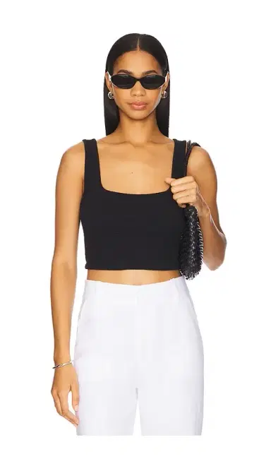 Enza Costa Jacquard Princess Cut Top | Thumbnail 1 Enza Costa Jacquard Princess Cut Top | Thumbnail 1