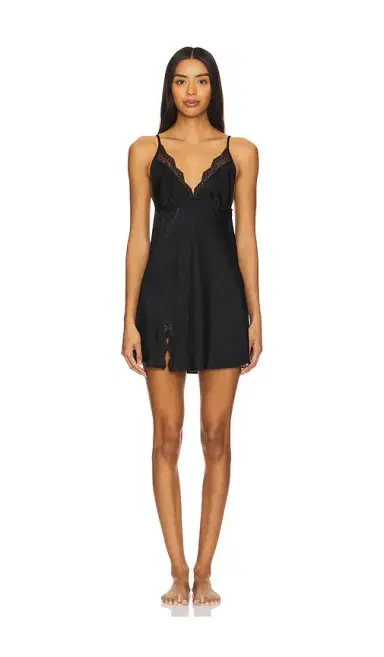 Flora Nikrooz Solid Sueded Charm Slip | Thumbnail 1 Flora Nikrooz Solid Sueded Charm Slip | Thumbnail 1