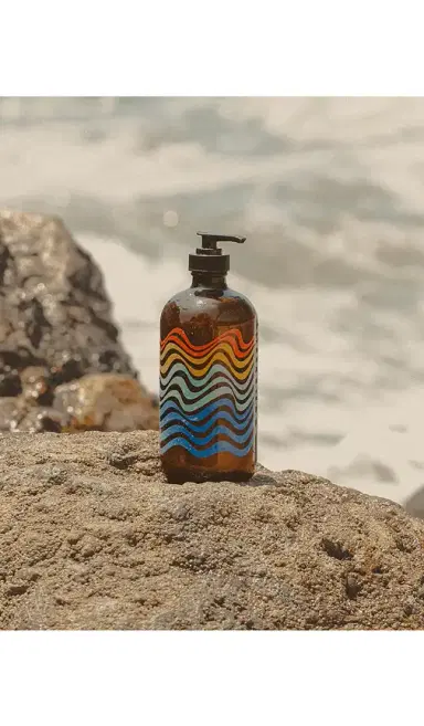 Bathing Culture Break Water Mind And Body Wash Refillable Glass | Thumbnail 2
