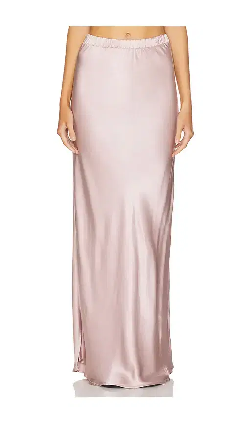 Gaia Bias Cut Maxi Skirt