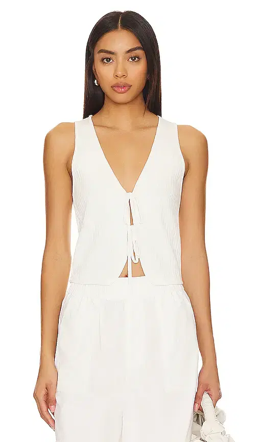 Show Me Your Mumu Time Out Tie Top