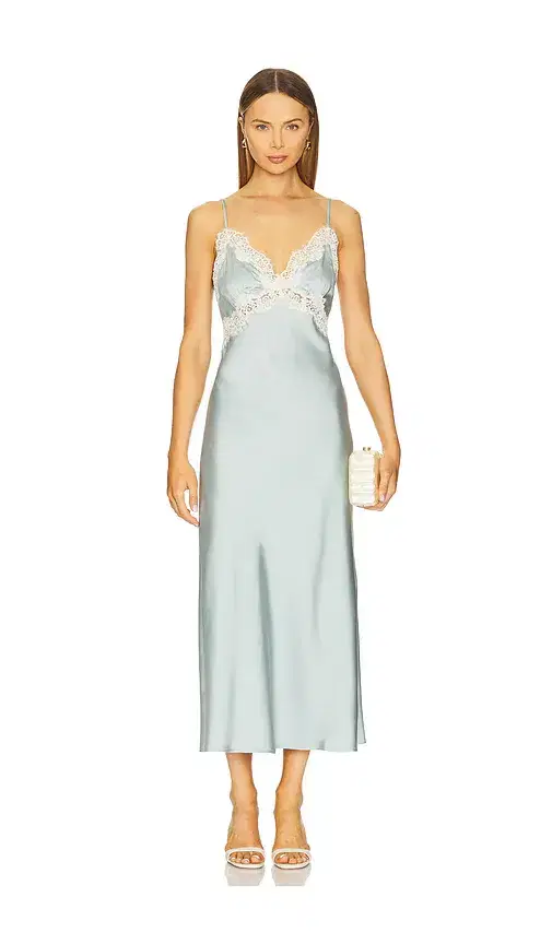 Evy Satin Slip Dress