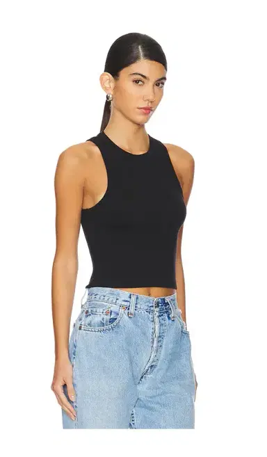 Sold Out NYC The Cropped Not So Basic Tank | Thumbnail 2