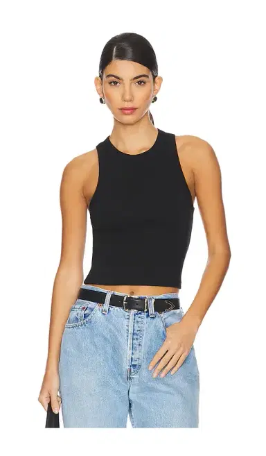 Sold Out NYC The Cropped Not So Basic Tank | Thumbnail 1