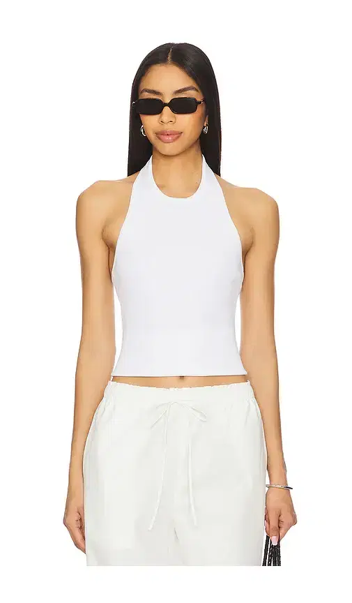 Effie Halter Knit Tank Top