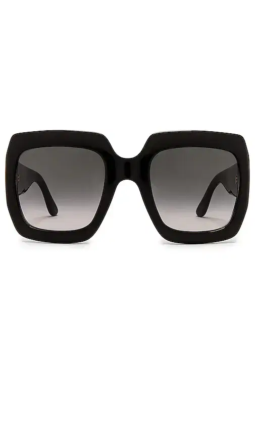 Gucci Pop Web Square Sunglasses