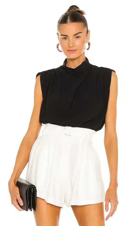 Amanda Uprichard Sleeveless Fabienne Top