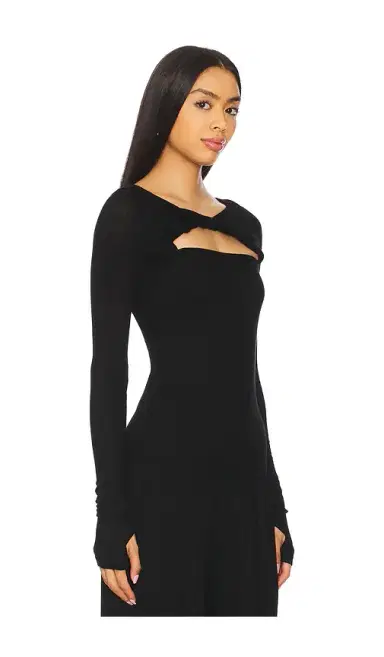 Michael Lauren Azura Knotted Neck Top | Thumbnail 2 Michael Lauren Azura Knotted Neck Top | Thumbnail 2