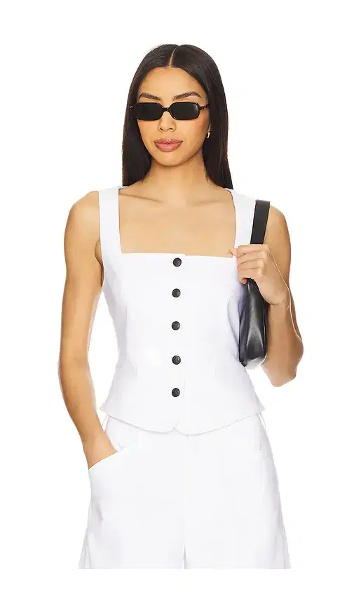 Mariana Linen Vest