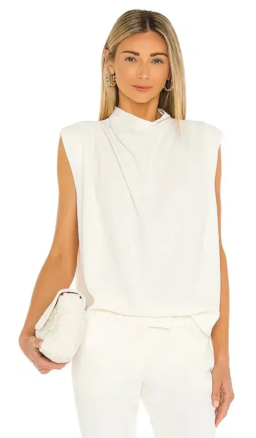 Amanda Uprichard Sleeveless Fabienne Top