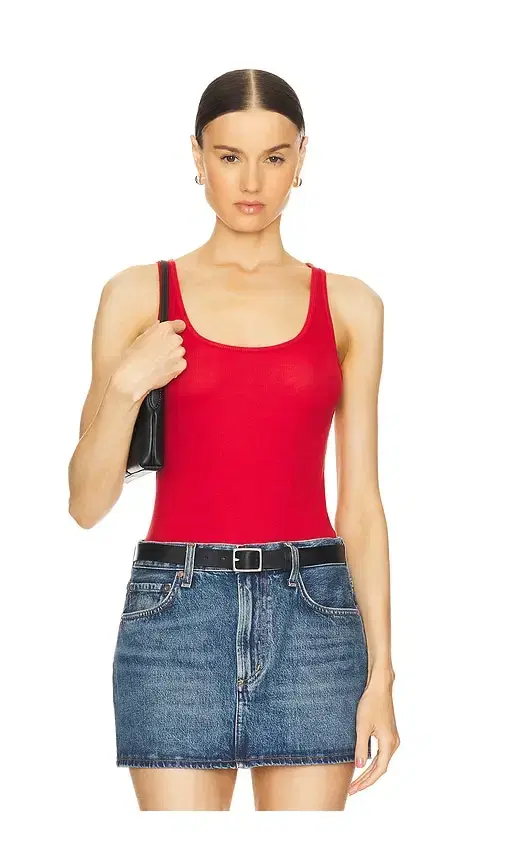 Michael Lauren Mason Basic Rib Tank
