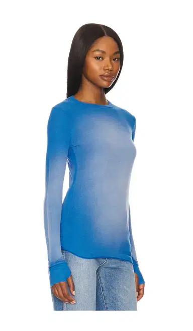 Michael Lauren Alick Long Sleeve Fitted Top With Thumbhole | Thumbnail 2 Michael Lauren Alick Long Sleeve Fitted Top With Thumbhole | Thumbnail 2
