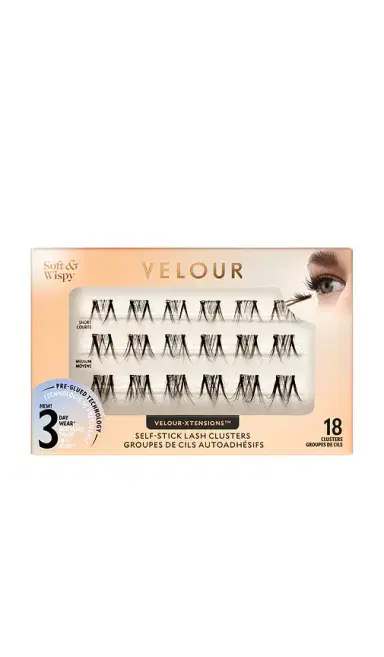 Velour Lashes Soft & Wispy Xtensions Self-stick Clusters | Thumbnail 1