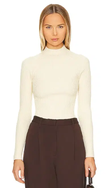 House of Harlow 1960 X Revolve Ranae Mock Neck Sweater | Thumbnail 1