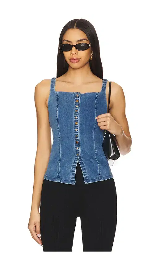 A Moment In Time Denim Vest