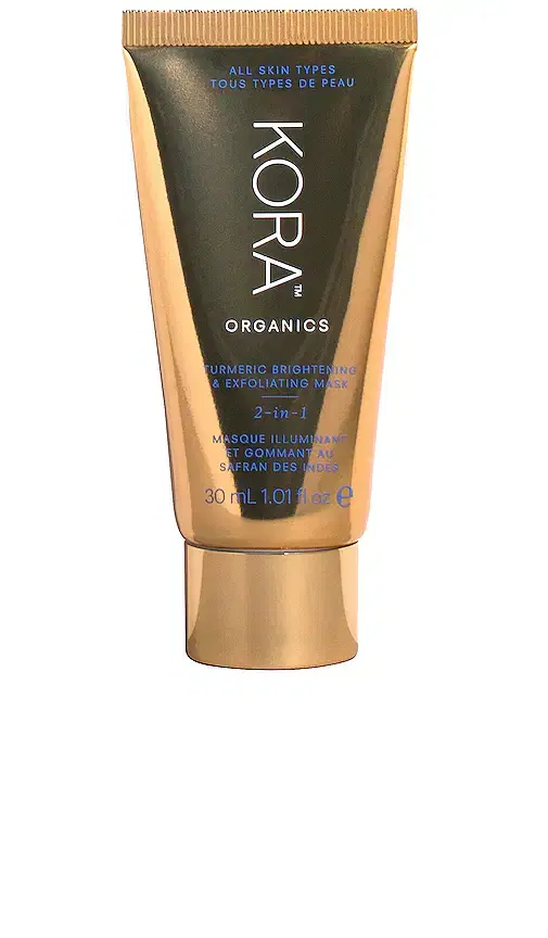 KORA Organics Turmeric Brightening and Exfoliating Mask 30ml