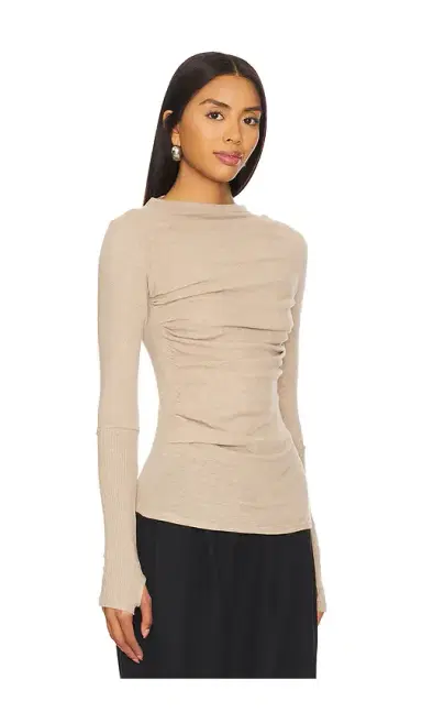 ENZA COSTA Cashmere Twist Top | Thumbnail 2