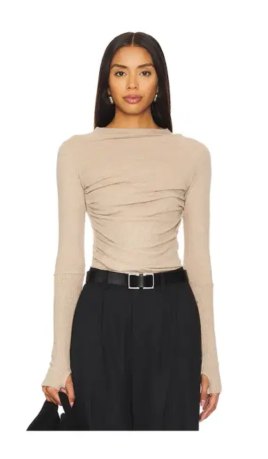 ENZA COSTA Cashmere Twist Top | Thumbnail 1