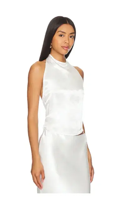 Enza Costa Satin Halter | Thumbnail 2 Enza Costa Satin Halter | Thumbnail 2