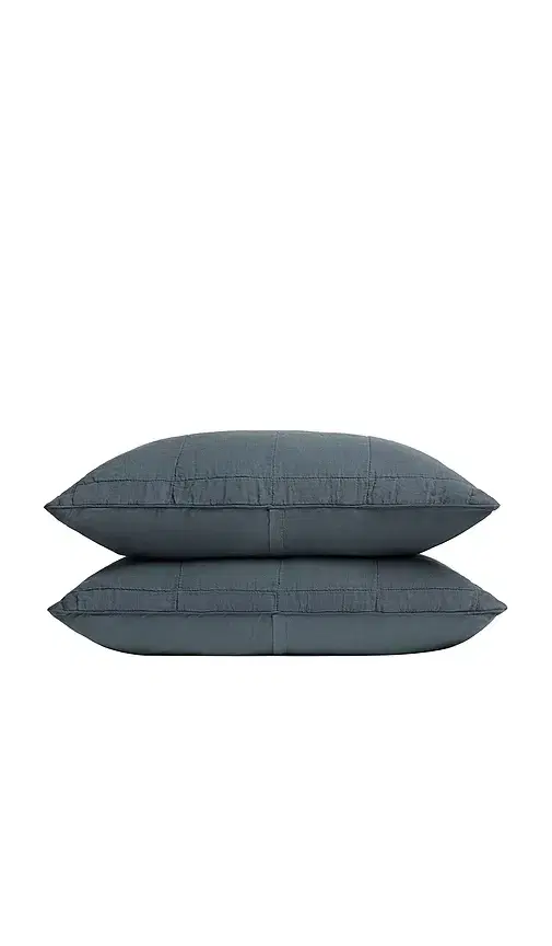 Linen Box Quilted Sham Set
