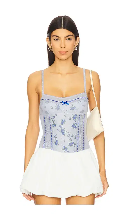 Free People Sara Corset Bodysuit