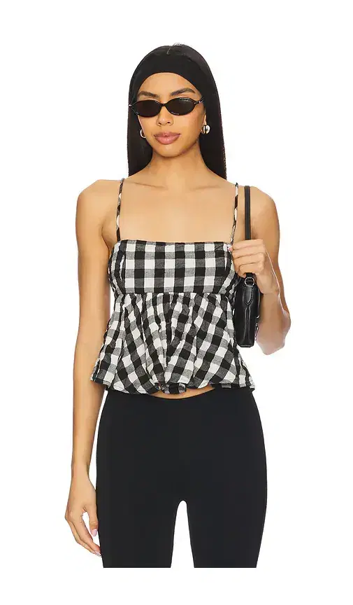 Mia Plaid Tank