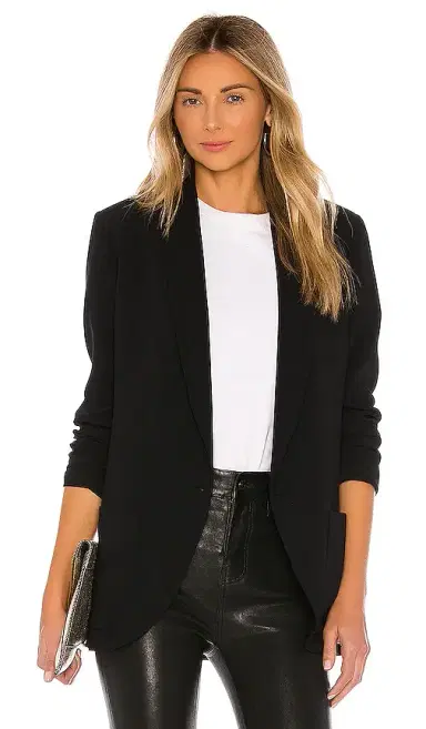 Amanda Uprichard Shawl Collar Blazer | Thumbnail 1