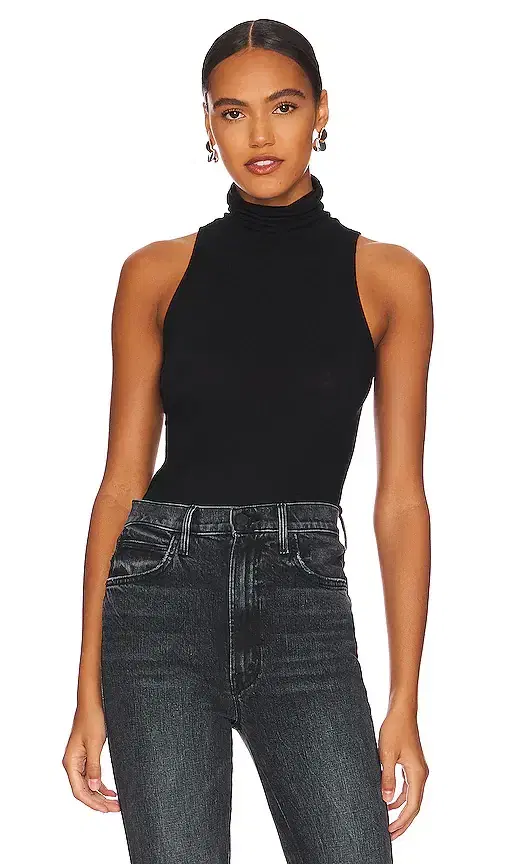 Enza Costa Cashmere Halter Turtleneck