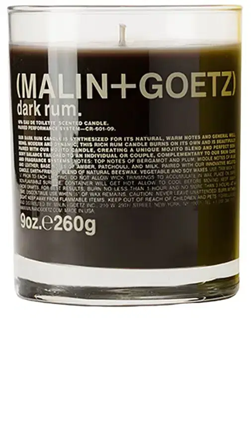 MALIN+GOETZ Dark Rum Candle