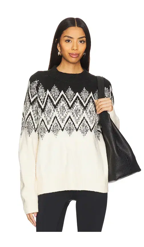 Siren Relaxed Jacquard Sweater