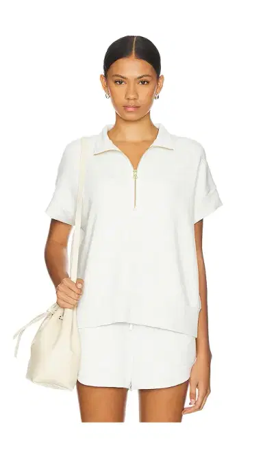 Varley Ritchie Short Sleeve Sweatshirt | Thumbnail 1 Varley Ritchie Short Sleeve Sweatshirt | Thumbnail 1