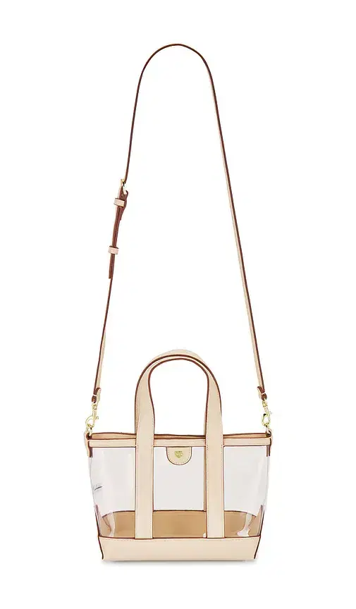 Stoney Clover Lane Clear Mini Tote Crossbody Bag