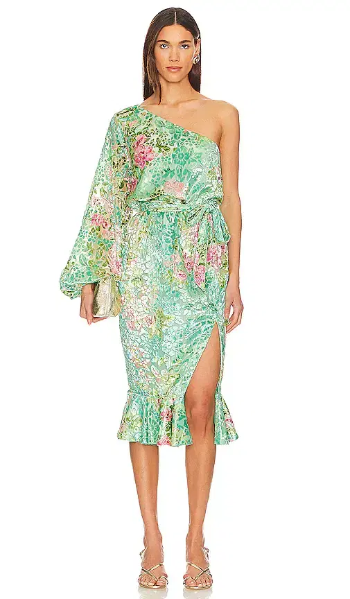 HEMANT AND NANDITA x REVOLVE Veena Midi Dress