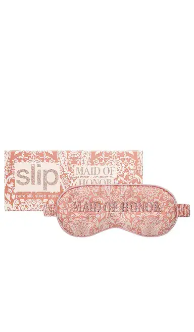 Slip Maid Of Honor Pure Silk Sleep Mask Bridal Collection | Thumbnail 2