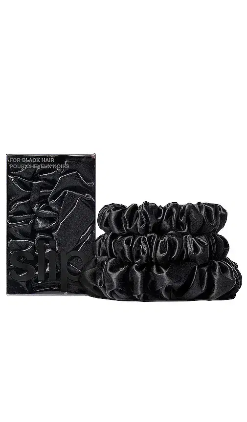 slip Midi & Large Scrunchie Set Of 3