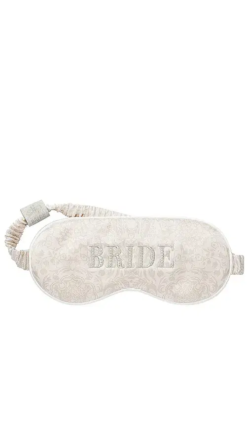 slip Bride Pure Silk Sleep Mask Bridal Collection