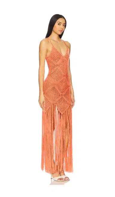 Line & Dot Wandering Crochet Dress | Thumbnail 2 Line & Dot Wandering Crochet Dress | Thumbnail 2