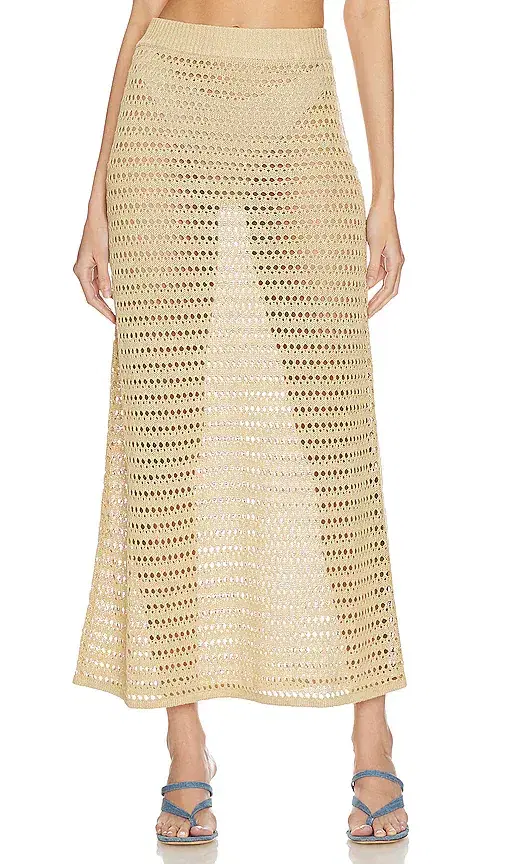 Jalisa Open Stitch Maxi Skirt Jalisa Open Stitch Maxi Skirt