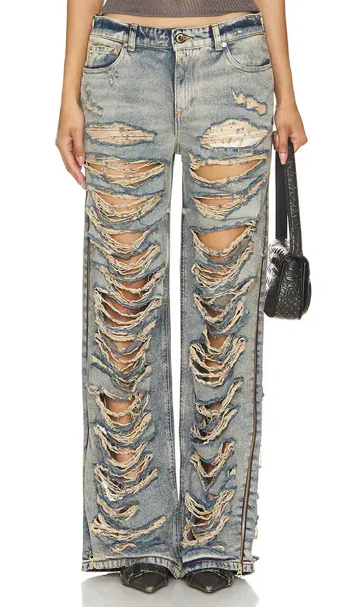 Chanti Destroyed Flare Jeans