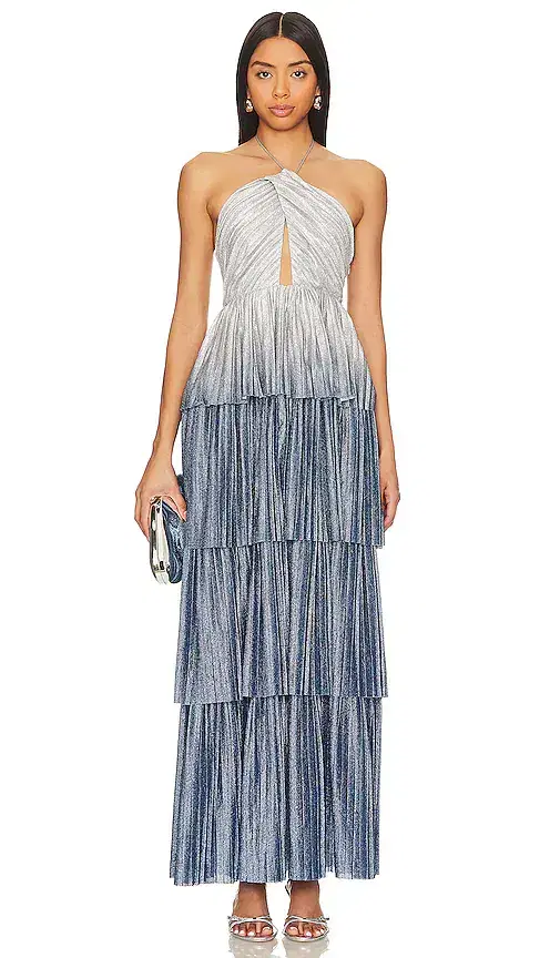 Line & Dot Oracle Maxi Dress
