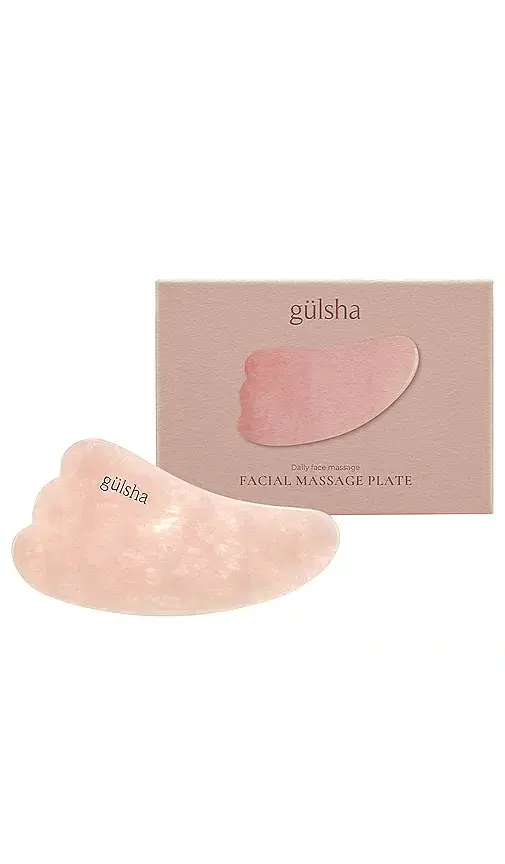 Rose Quartz Facial Massage Plate