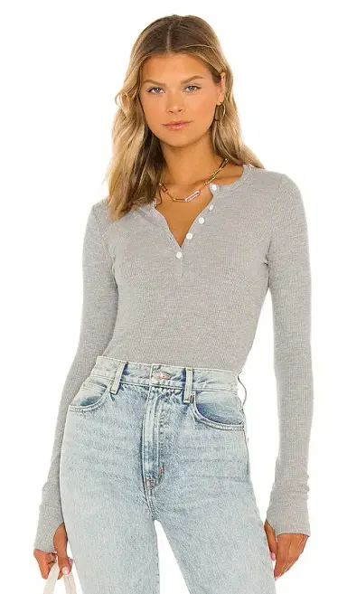 Michael Lauren Vance Henley Tee | Thumbnail 1 Michael Lauren Vance Henley Tee | Thumbnail 1