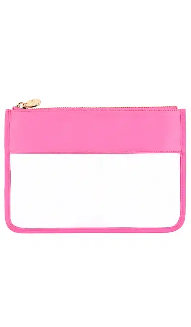 Stoney Clover Lane Classic Clear Flat Pouch | Thumbnail 1 Stoney Clover Lane Classic Clear Flat Pouch | Thumbnail 1