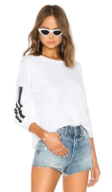 Michael Lauren Keegan Crop Tee | Thumbnail 1 Michael Lauren Keegan Crop Tee | Thumbnail 1