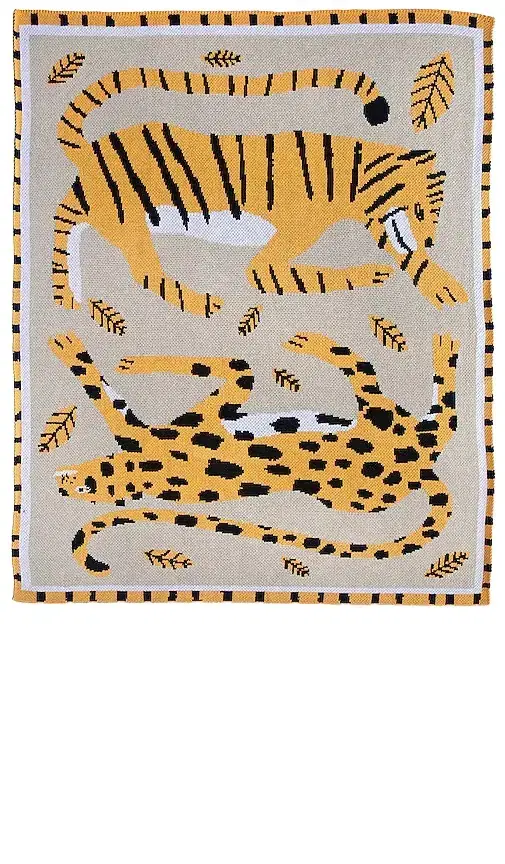 Slowdown Studio Big Cats Mini Blanket
