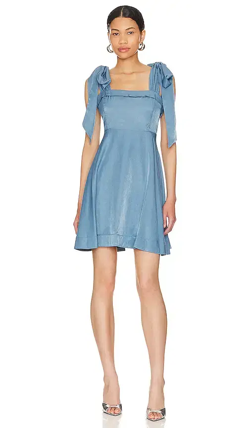 Tie Strap Skater Dress